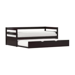 Twin Kids' Caspian Daybed With Trundle Chocolate - Hillsdale Furniture -Northlight Store GUEST ff5bb478 9e8a 45e9 964b 548579de390d