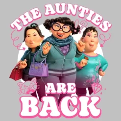 Women's Turning Red The Aunties Are Back T-Shirt