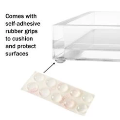 Hastings Home Decorative Acrylic Catchall Tray For Bedroom, Bathroom, And Office Storage - Clear -Northlight Store GUEST ffdde279 85e9 46cb 868c 30041851810e